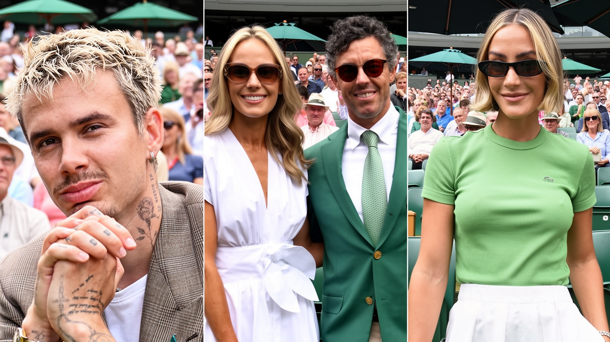 7M体育 - 24小时直击 | Wimbledon 2026 第3日：、Rory McIlroy与Frankie Bridge 现场观战 - 7M体育